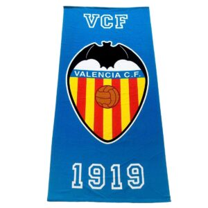 Valencia C.F. toalla azul